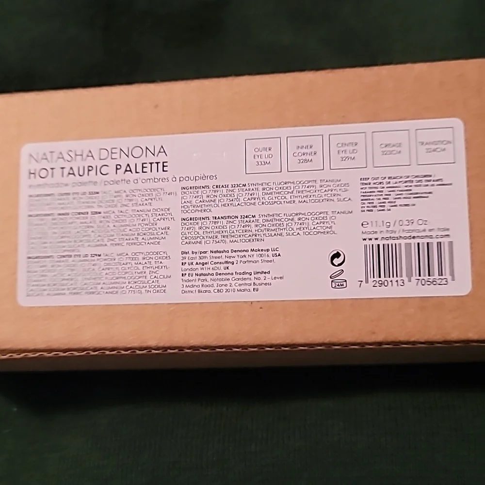 NEW SEALED‎ Natasha Denona ND Hot Taupic Full size Eyeshadow Palette NIB